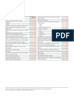 Rectal: Checklist PMPF Checklist PMPF
