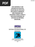 Aula 02- Sistema Internacional de Medidas