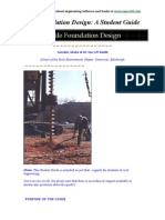 Pile Foundation Design