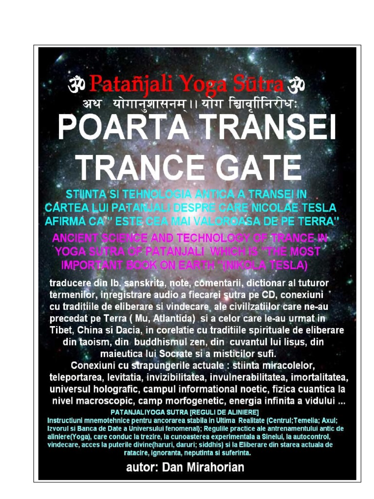 Mirahorian: Trance Gate/poarta Transei | PDF