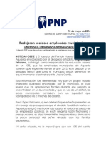 Redujeron Sueldo A Empleados Utilizando Información Falsa