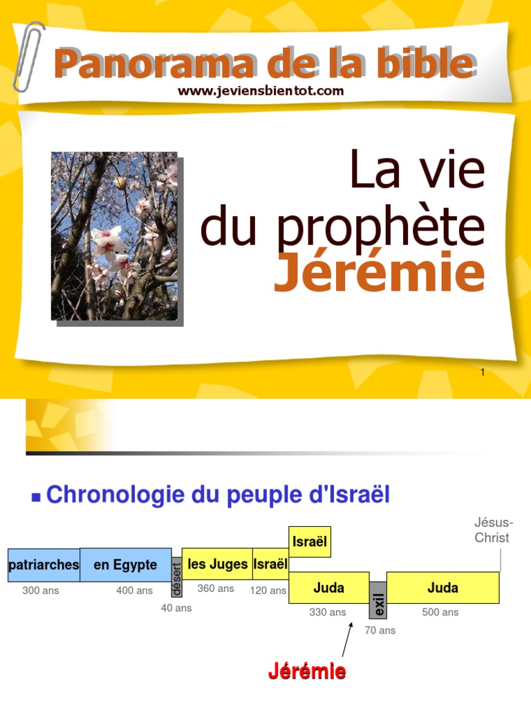 Le Prophete Jeremie Royaume de Juda