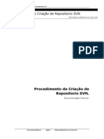 Procedimento de Criação de Repositorio SVN.docx