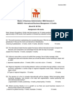 Master of Business Administration-MBA Semester 4 MB0053 - International Business Management - 4 Credits (Book ID: B1724) Assignment - 60 Marks