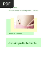 Manual Do Formando de Comunicação Oral e Escrita