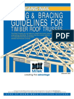 Fixing Bracing Guidelines - Timber Roof Trusses