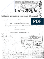 Garófalo - La Criminología