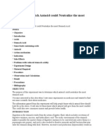 To Determine Which Antacid Could Neutralize The Most Stomach Acid