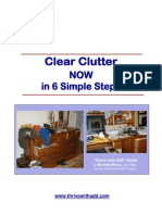 Clear Clutter Now in 6 Steps