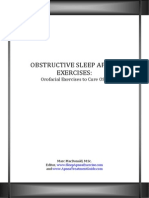 Free Report - Orofacial Exercises to Cure Sleep Apnea