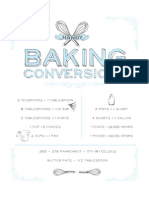 Baking Conversions