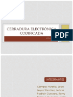 Cerradura Electrónica