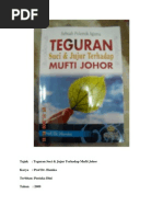 Download Teguran Jujur Dan Suci Terhadap Mufti Johor by Mohammad Hidir Baharudin SN22359709 doc pdf