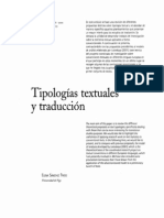 Tipologias Textuales y Traduccion
