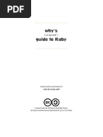 Why's (Poignant) Guide To Ruby