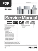 Philips HTS3300 DVD Home Theater System