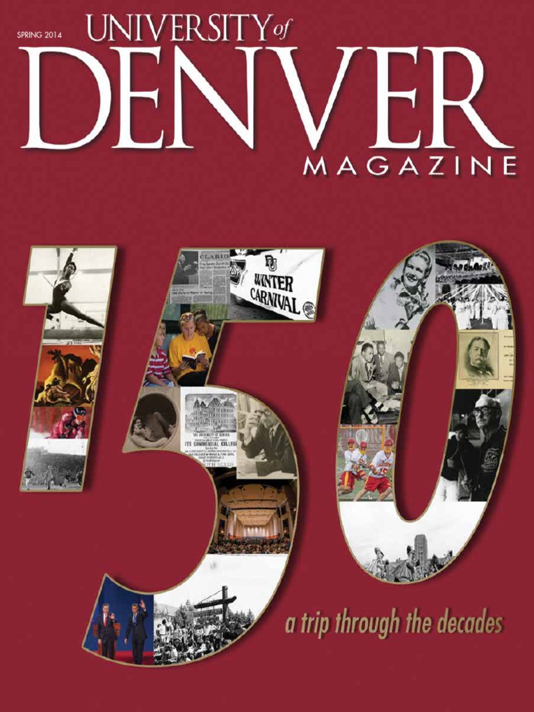 University of Denver Magazine Spring 2014 Nonviolence Science