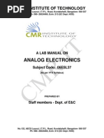 Download Analog Electronics_Lab MANUAL by SylviaHofer SN223610616 doc pdf