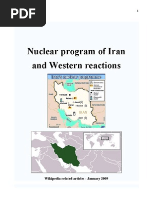 Nuclear Program Of Iran Nuclear Program Of Iran Treaty On The Non Proliferation Of Nuclear Weapons