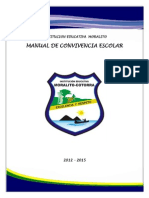 Manual de Convivencia Actualizado A Marzo de 2014