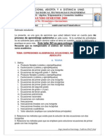 Taller N1 Ecuaciones e Inecuaciones PDF