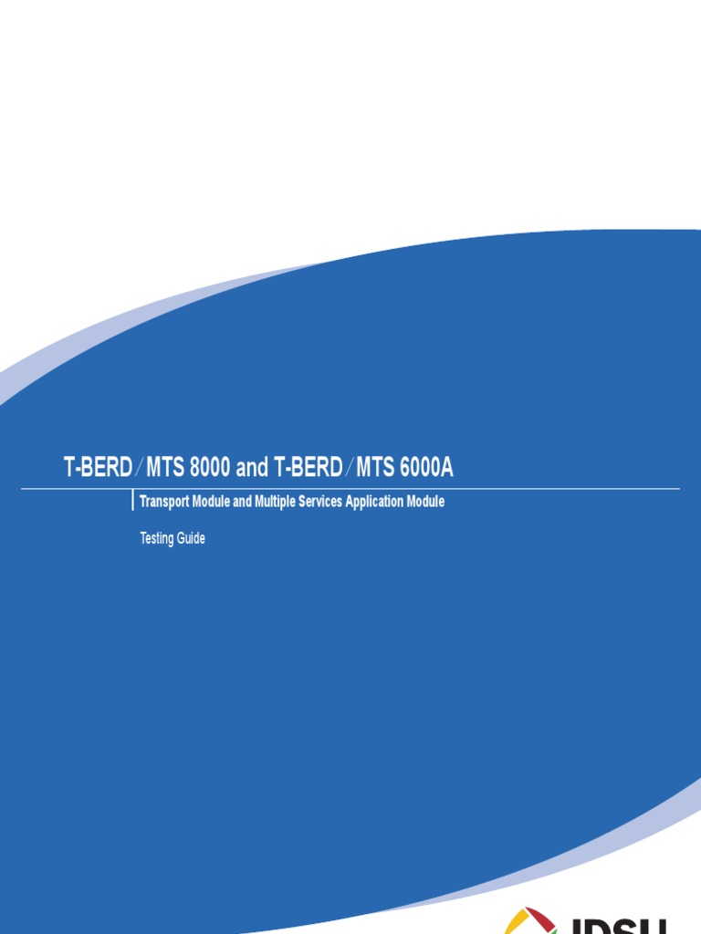 T-Berd Mts 8000 and T-Berd Mts 6000a | PDF | Port (Computer Networking ...