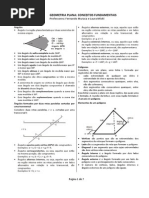 Geometria Plana - Conceitos Fundamentais