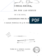 Código Penal Español 1822