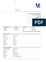 Sodium sulfate (natrium sulfat) anhidrat ekstra murni, serbuk halus Ph Eur,BP,USP