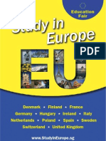 Study in Europe 2009 Flyer