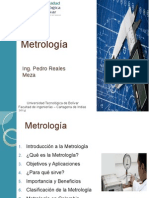 Metrología- Ing. Pedro Reales