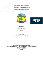 Laporan Praktikum Resmi-Bab 6 Sorting (Selection, Bubble)