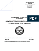 Composite Materials Handbook Mil-Hdbk-17-5 Volume 5