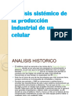 Análisis Sistémico de La Producción Industrial de Un