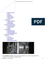 Tube Sheet Heat Exchangers, Steel Pressure Vessels, Storage Tanks