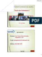 Slide - Teoria Das Estruturas I - 01 PDF