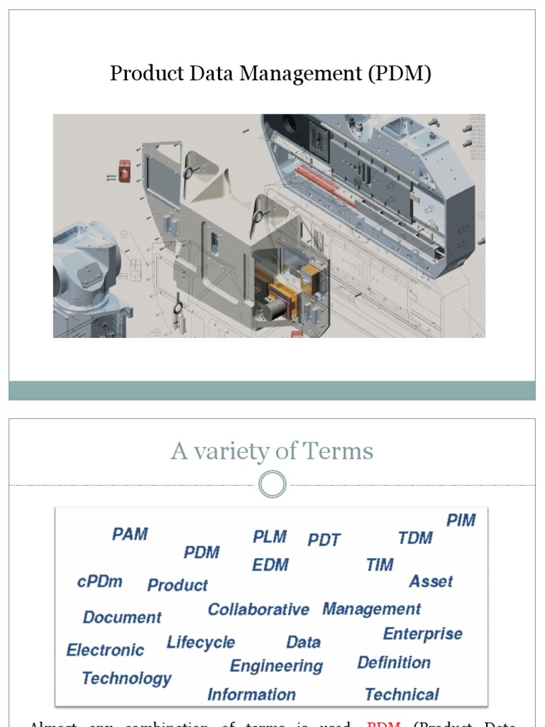 Understanding Product Data Management | PDF | Product Lifecycle ...