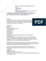 Indications of Digital Rectal Examination