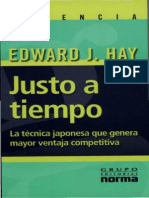 Justo A Tiempo - Edward J. Hay