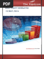 Daily Equity News Letter 13 May 2014