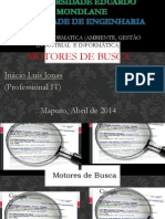 Aula7  - Informatica -Motores de Busca