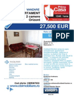 145 / Luna: Apartament 2 Camere Orizont