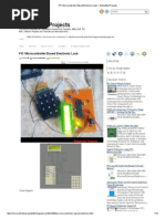 Download PIC Microcontroller Based Electronic Lock  Embedded Projects by 12343567890 SN223705720 doc pdf