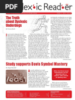 Download The Dyslexic Reader 2014  Issue 66 by Davis Dyslexia Association International SN223708338 doc pdf