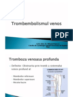 Curs 3 Trombembolismul Venos