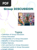 Group Discussion 