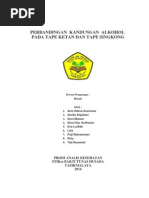 Download Perbandingan Kandungan Etanol Pada Tape Ketan Dan Tape Singkong by anisratnasoeminar SN223720206 doc pdf