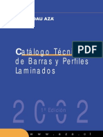 Catálogo Técnico de Barras Y Perfiles de Acero Laminado 2002
