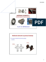 Masinski Elementi II-elementi Za Prenos Kretanje