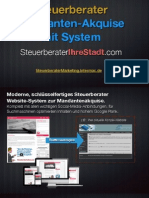 Steuerberater Mandantenakquise Mit System